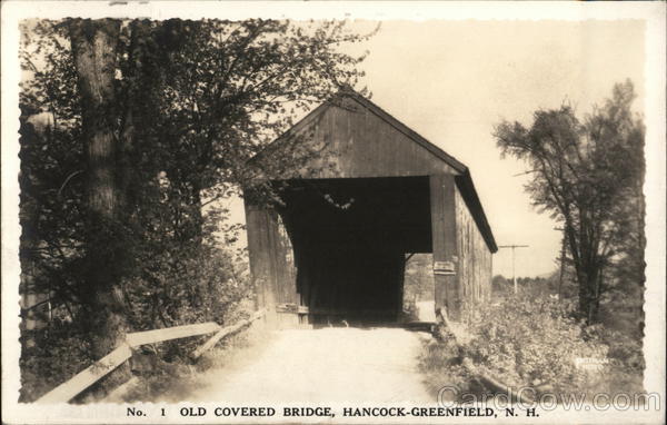 Hancock-Greenfield Covered Bridge New Hampshire