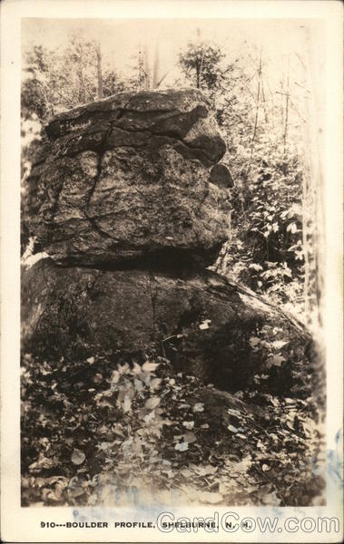 Boulder Profile Shelburne New Hampshire
