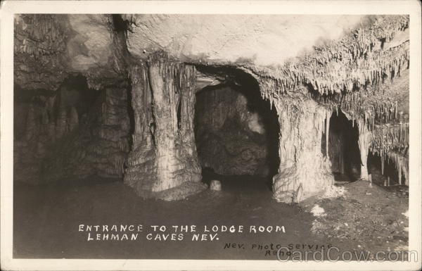 Entrance to the Lodge Room, Lehman Caves Baker Nevada