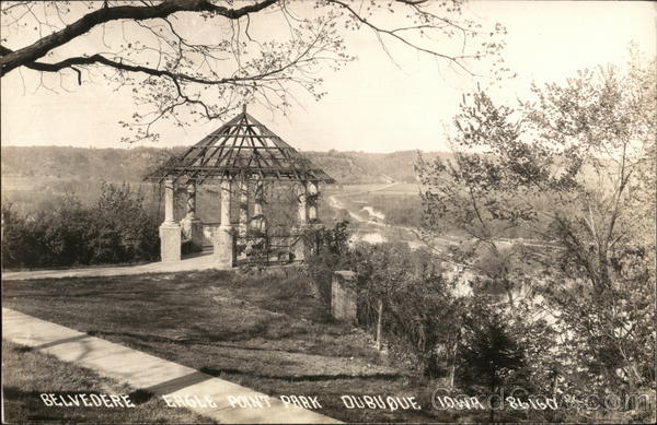 Belvedere Eagle Point Park Dubuque Iowa