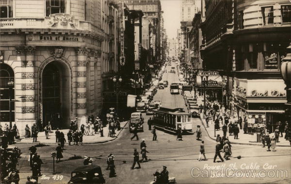 Powell St. Cable Car San Francisco California