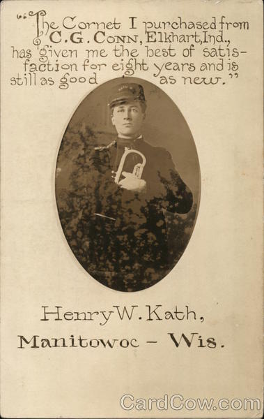 C.G. Conn, Trumpet, Co. Elkhart Indiana