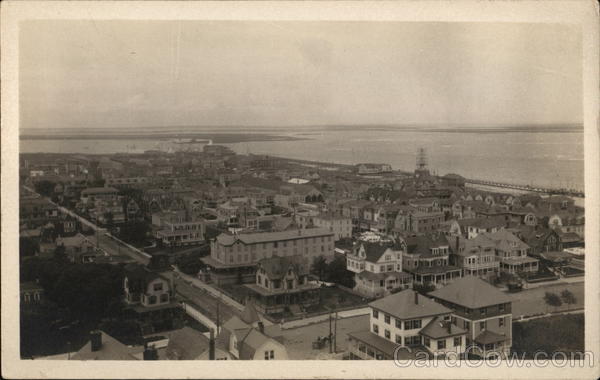 View from the Light House, Atlantic City, NJ - 1911 New Jersey