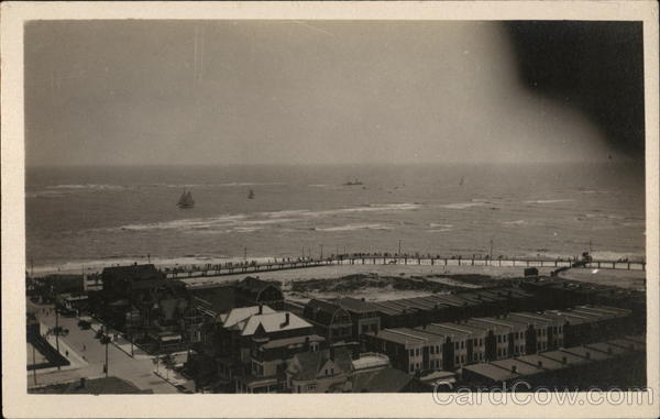 End of Boardwalk - Atlantic City, NJ - Aug. 1911 New Jersey