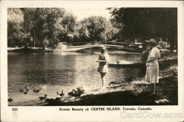 Scenic Beauty of Centre Island Toronto Canada Ontario