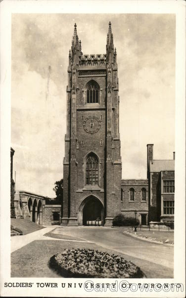 University of Toronto - Soldiers Tower Canada Ontario