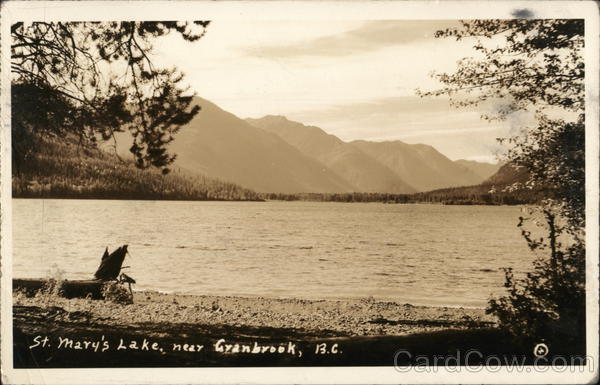 St. Mary's Lake Cranbrook BC Canada British Columbia