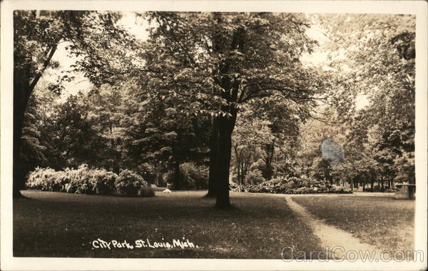 City Park, St. Louis, Mich Michigan