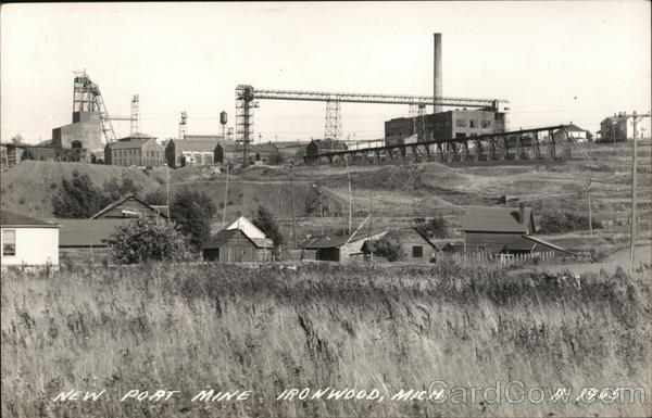 New Port Mine Ironwood Michigan