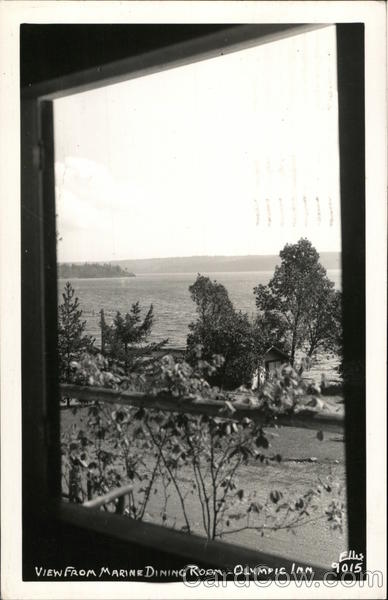 View From Marine Dining Room, Olympic Inn Geneva Illinois