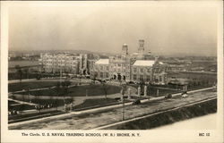 U.S. Naval Training School - The Circle Bronx, NY Postcard Postcard Postcard