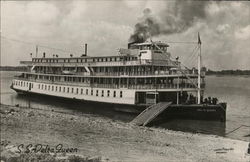 S.S. Delta Queen Riverboats Postcard Postcard Postcard