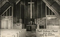 Faith Lutheran Church Silver Bay, MN Postcard Postcard 