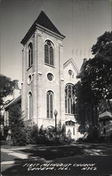 First Methodist Church Postcard