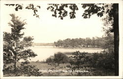 School Lake from Indian Hill Postcard