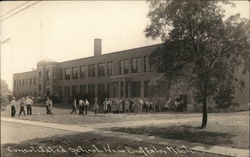 Consolidated School New Buffalo, MI Postcard Postcard Postcard