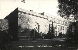 High School Geneva, IL Postcard Postcard Postcard