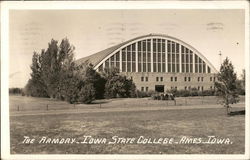 The Armory, Iowa State College Ames, IA Postcard Postcard Postcard