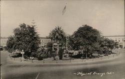 Plaza at Orange California Postcard Postcard Postcard