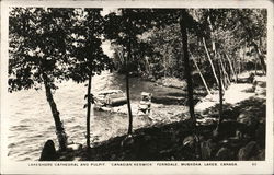 Lakeshore Cathedral and Pulpit, "Canadian Keswick", Muskoka Lakes Ferndale, ON Canada Ontario Postcard Postcard Postcard