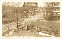 View of Town Postcard
