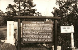 Fort Wilkins - Fanny Hooe Creek Postcard