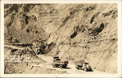 Open Cut Mining Virginia City, NV Postcard Postcard Postcard