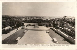 Sunken Garden Tomb - Will Rogers Memorial Sunken Garden Tomb - Will Rogers Memorial