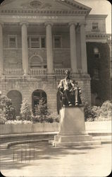 University of Wisconsin - Bascom Hall and Lincoln Statue Postcard