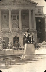 University of Wisconsin - Bascom Hall and Lincoln Statue Madison, WI Postcard Postcard Postcard