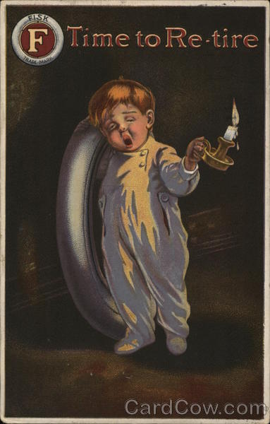 Fisk Tire Company Chicopee Falls Massachusetts Advertising