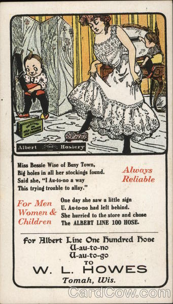 Albert Hosiery Company Philadelphia Pennsylvania Advertising