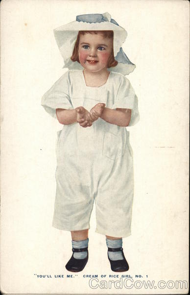 Cream of Rice Girl Advertising