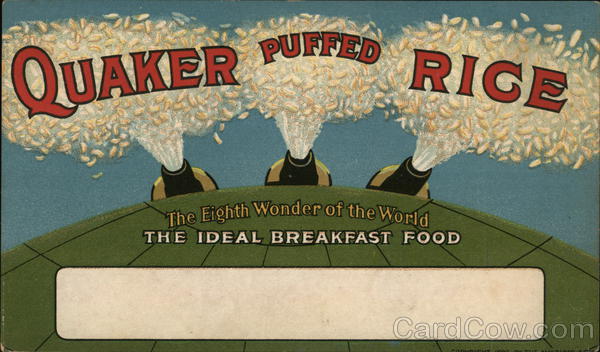 Quaker Puffed Rice Advertising