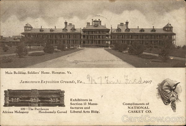 National Casket Company Pittsburgh Pennsylvania 1907 Jamestown Exposition