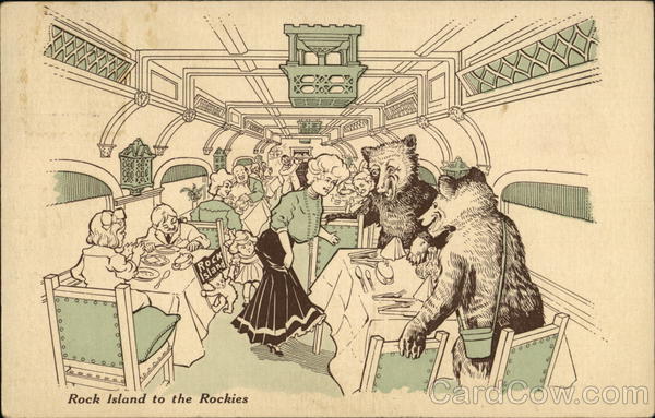 Rock Island Railroad Advertising