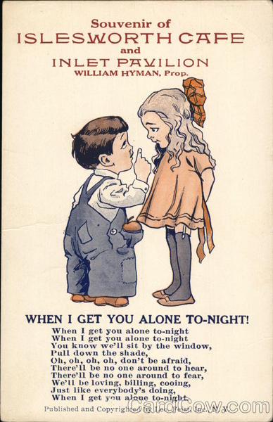 Souvenir of Islesworth Cafe and Inlet Pavilion Atlantic City New Jersey