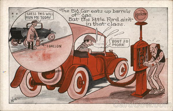Ford Booster Comic Advertising