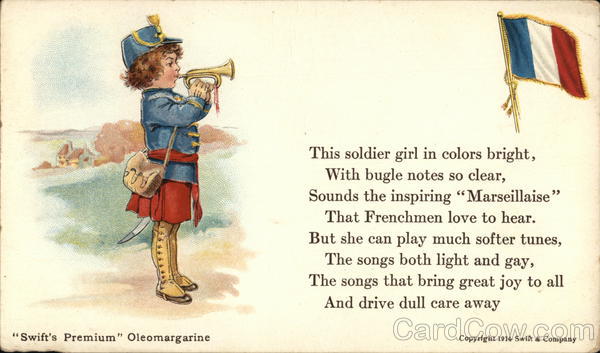 Swift's Premium Oleomargarine - 1914 Advertising