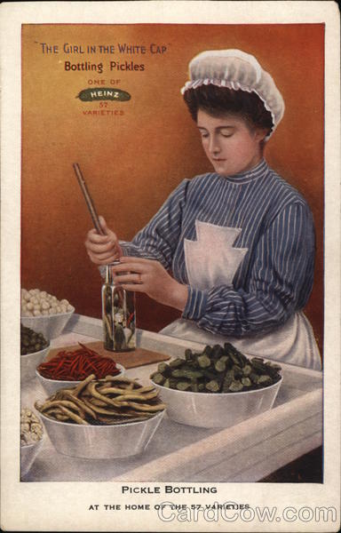 The Girl in the White Cap Bottling Heinz Pickles Pittsburgh Pennsylvania