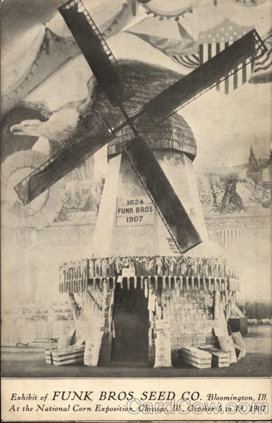 Funk Bros. Seed Co. Bloomington Illinois Exposition