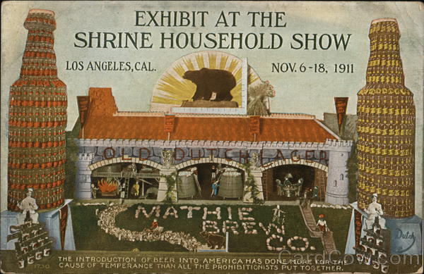 Mathie's Old Dutch Lager Los Angeles California