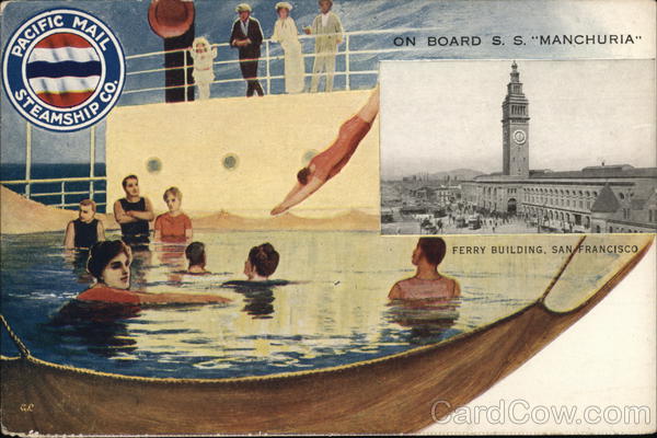 Pacific Mail Steamship Co. San Francisco California