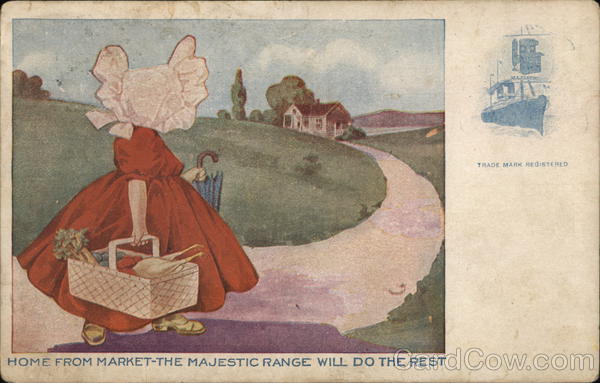 Majestic Range - Lebold Bros. Mineral City Ohio Advertising