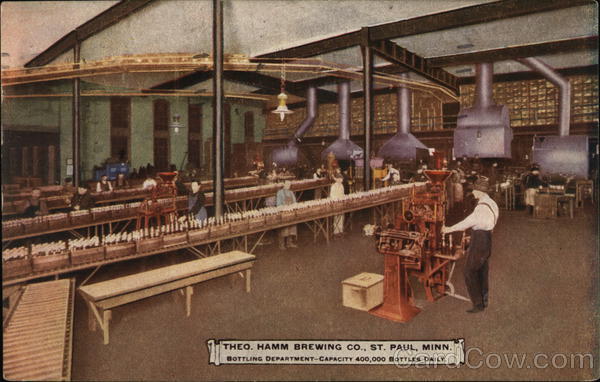 Theo Hamm Brewing Company St. Paul Minnesota Advertising
