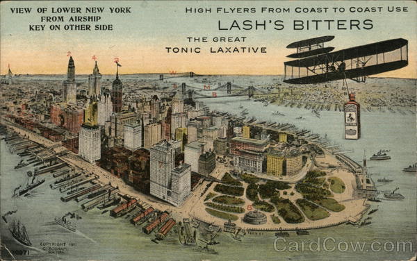 Lash's Products Company Chicago Illinois Advertising