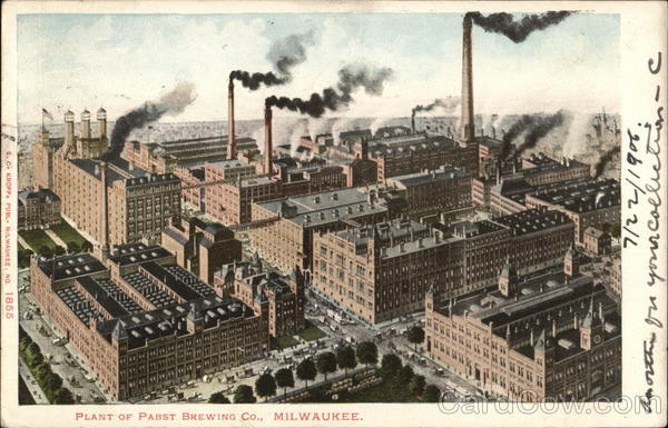 Plant of the Pabst Brewing Company Milwaukee Wisconsin