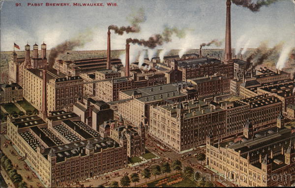 Pabst Brewing Company Milwaukee Wisconsin Advertising