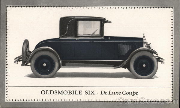 Oldsmobile Six - De Luxe Coupe Advertising