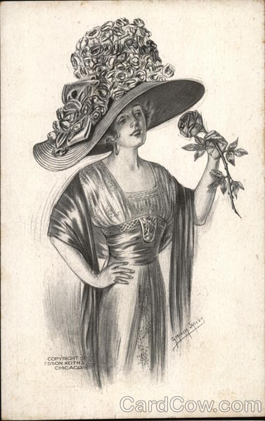 Askew Millinery Company Macomb Illinois Advertising